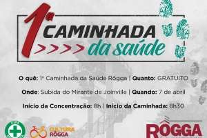 Rôgga Empreendimentos realiza 1ª Caminhada da Saúde Rôgga