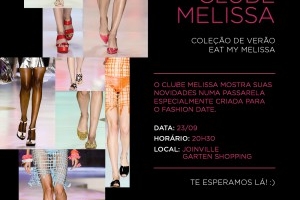 Clube Melissa vai brilhar na passarela do Fashion Date