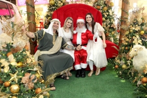 Papai Noel no Shopping Mueller até o dia 24